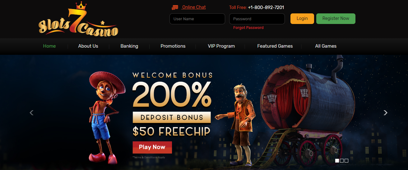 Slot games no deposit bonus online casino